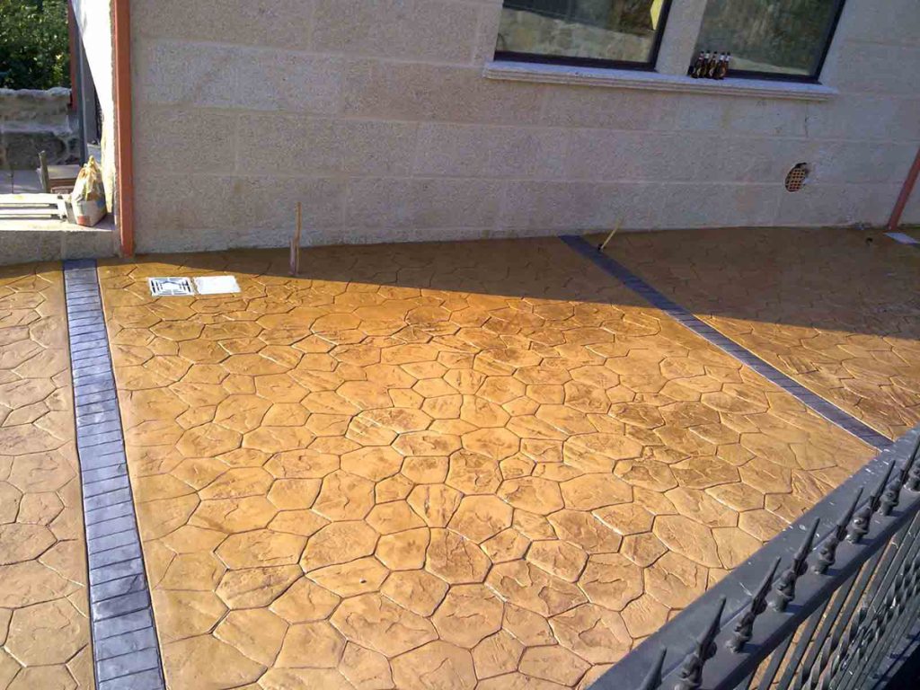 beton amprentat