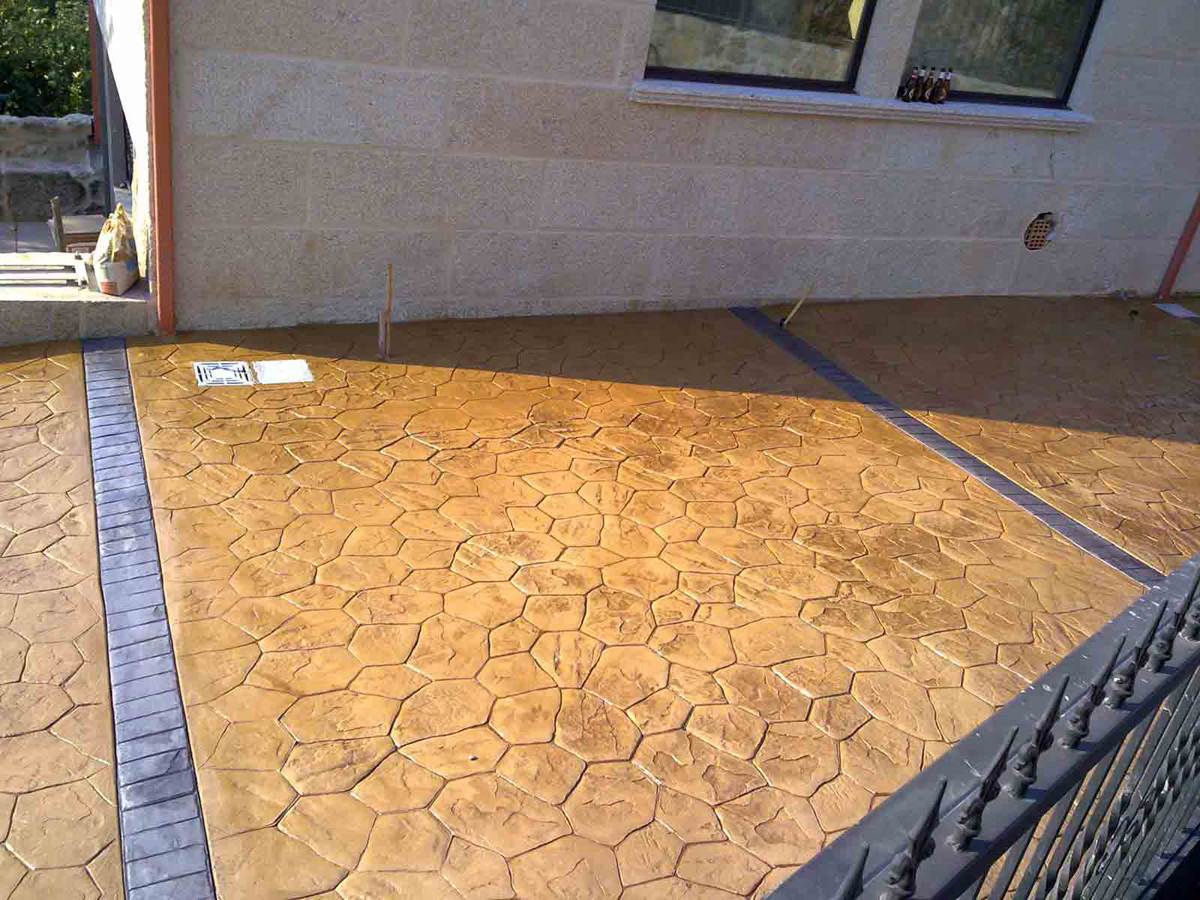 beton amprentat