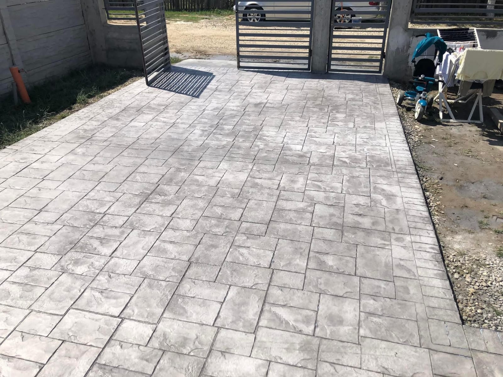 beton amprentat pret